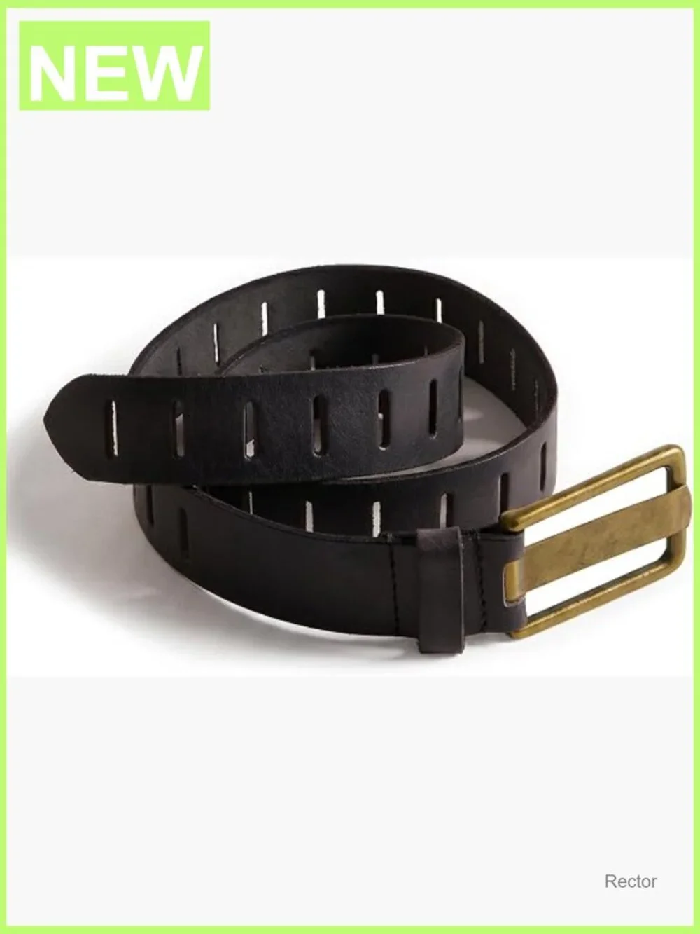 Genuine Leather Casual Belt for Jeans Full Grain Work Belt